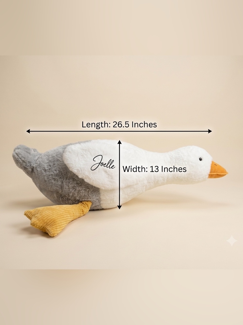 Hollister x Target Sam the seagull collections Bird Plush White Yellow Gray new
